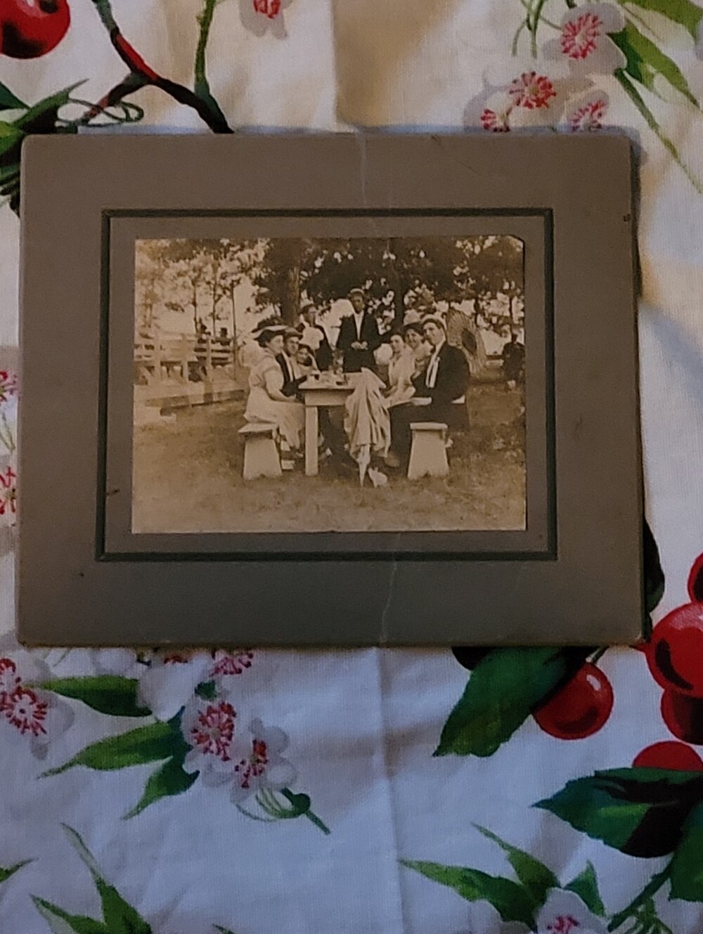 Vintage Mounted  Photo